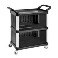 Plastic Restaurant Trolley with Back